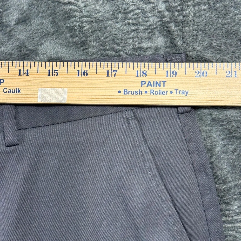 Pebble Beach Performance Golf Pants Mens‎ 38x30 Grey Stretch Trousers 691451
